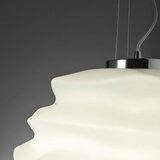 Redo 01-1142 - Visilica na sajli MAGMA 1xE27/42W/230V prečnik 38 cm sjajni hrom/bela | Eponuda.com