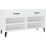 Maison Chic Omarica za obutev - Kopa za čevlje bela 102x35x55 cm inženirski les, (21778129) | Shoptok.si