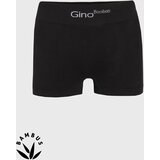 Gino Crne bambusove bokserice s kratkim nogavicama Black | shoptok.hr