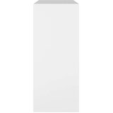 vidaXL knjižna omara/pregrada bela 80x30x72 cm | Shoptok.si