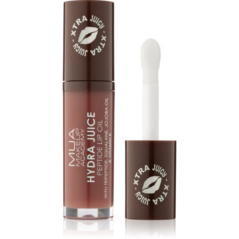 MUA Makeup Academy Hydra Juice Peptide Lip Oil olje za ustnice odtenek Mocha Muse 7 ml Cene