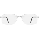 Muške Dioptrijske naočale Silhouette Momentum 5529 LC 55/19 Silver | shoptok.hr