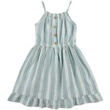 OshKosh Obleka rumena / meta / bela | Shoptok.si