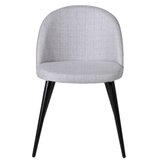 Venture Home Velvet blagovaonska stolica, siva, set od 2 Slike