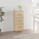 Komoda boja hrasta sonome 34,5x34x90 cm od konstruiranog drva | shoptok.hr