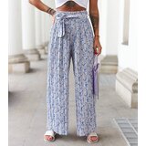 UR/CEO Blue wide pleated pants Pietro | Shoptok.si