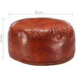 vidaXL Tabure od prave kozje kože 60 x 30 cm | shoptok.hr