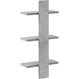  Zidna polica Betonska siva 30 x 13,5 x 64,5 cm Prerađeno drvo | shoptok.hr