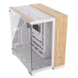 Corsair 6500x mid-tower/dve komore/kaljeno staklo/bez napajanja/bela/bambus drvo kucište ( cc-9011284-ww ) | ePonuda.com