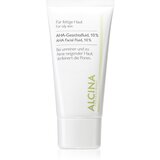 ALCINA For Oily Skin AHA Facial Fluid, 10% kemični piling za mastno kožo 50 ml za ženske Cene