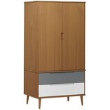  Ormar MOLDE smeđi 90 x 55 x 175 cm od masivne borovine | shoptok.hr