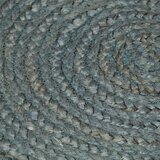  Ručno rađeni tepih od jute okrugli 210 cm maslinastozeleni | shoptok.hr