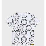 Sinsay Pamučna majica kratkih rukava Smiley | shoptok.hr