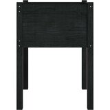  Sadilica crna 50 x 50 x 70 cm od masivne borovine | shoptok.hr