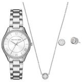 Michael Kors ročna ura MK4851SET v setu z verižico in uhani Cene