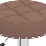  Barski stolci od tkanine 2 kom smeđi | Eponuda.com