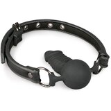 EasyToys - Fetish Collection Gag s silikonskim penisom, črn cene