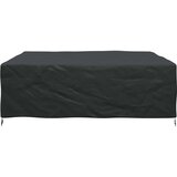 vidaXL Prevleka za zunanje pohištvo Črna 220 x 220 x 70 cm 210D | Shoptok.si