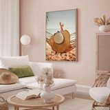  Slika - Hammock on the Beach (1 Part) Vertical 80x120 U prirodnom drvenom okviru | shoptok.hr