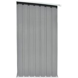  Vrtna ostava za drva od pocinčanog čelika 163 x 83 x 154 cm siva | Eponuda.ba