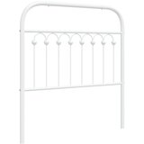  Metalno zamjensko uzglavlje bijelo 90 cm | shoptok.hr