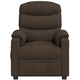  Naslanjač temno rjavo blago, (5000133153) | Shoptok.si
