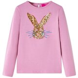 vidaXL Dječja majica dugih rukava tamnoružičasta 92 | shoptok.hr