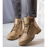 Gemre Brown insulated ankle boots Dinto Cene