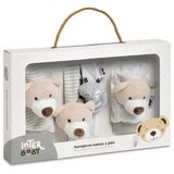 Interbaby zvečke za ruke i stopala, Medo sivi | Shoptok.si
