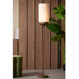Light & Living Temno rjava stoječa svetilka s tekstilnim senčilom (višina 159 cm) Dania – | Shoptok.si
