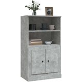  Visoka komoda siva betona 60x35 5x103 5 cm konstruiranog drva | shoptok.hr