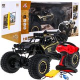  Metalni buggy na daljinsko upravljanje Mega Crawler 1:8 - crno/žuti Slike