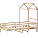  Dnevni krevet s krovom bez madraca 80x200 cm Masivno drvo | shoptok.hr