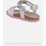 Geox Silver Girls Sandals Chalki - Girls | Shoptok.si