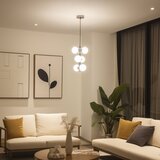  Brilagi - LED luster na sajli MILLA 6xG9/3W/230V crni hrom/bela | Eponuda.com