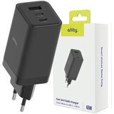 ALLITY zidni punjač GaN PD QC ATC-01-65WACC 2x USB-C 1x USB-A 65W crni | shoptok.hr