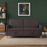 SOFA s pohranom Tamno smeđa 172 x 78 x 87 cm Poliester | Eponuda.ba