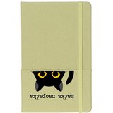  mačka naopačka - A5 tekstilni notes | Eponuda.com