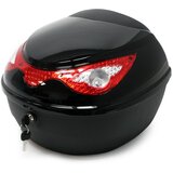 Wiltec univerzalni motoristični kovček za čelado 22L odsevniki črn 62049 | Shoptok.si