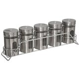 Five stalak za začine sa 5 posudica metal (179626) | ePonuda.com