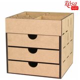 Rosa mdf organizator sa 3 fioke talent Cene