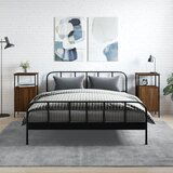 vidaXL Noćni ormarići 2 kom boja hrasta 41x31x80 cm konstruirano drvo Cijene