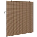 vidaXL Zavjese i sjenila sa zavjesama Smeđa 150 x 160 cm bambus | shoptok.hr