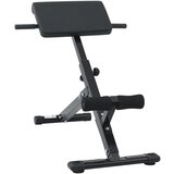 vidaXL Hiperextenzijska klop 120 kg Zložljiva in Nastavljiva Jeklena Cene
