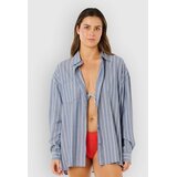 Rip Curl Beach Days Pinstripe Srajca dusty blue Cene