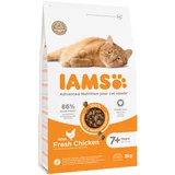 IAMS Advanced Nutrition Senior Cat s piletinom - 2 x 3 kg