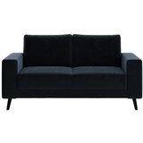 Ghado tamnoplava baršunasta sofa Fynn, 168 cm Cijene