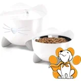 combo Pack, Fontana Od 2.5L, Posuda Za Hranu i Filteri - Bela