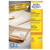 Avery Zweckform Reciklirane univerzalne etikete 38 x 21,2 mm Cene