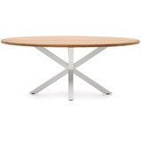 Kave Home Jedilna miza z mizno ploščo iz akacije 100x200 cm Argo – | Shoptok.si